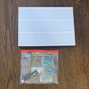 White Light Up Message Board with Accessories